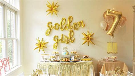 Top Golden Birthday Ideas for a Glittering Celebration - Shari's ...