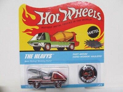 Hot Wheels Red Line Club Rewards Series - The HEAVYS - TOW TRUCK w ...