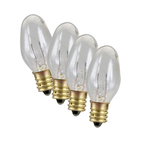 Amerelle 4-Watt Replacement Night Light Bulb (4-Pack)-71063LC - The ...