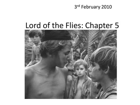 sparknotes lord of the flies chapter 8