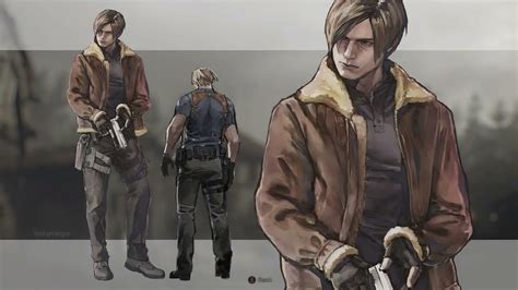 Resident Evil 4 Remake All Concept Art | Personagens de games, Resident ...