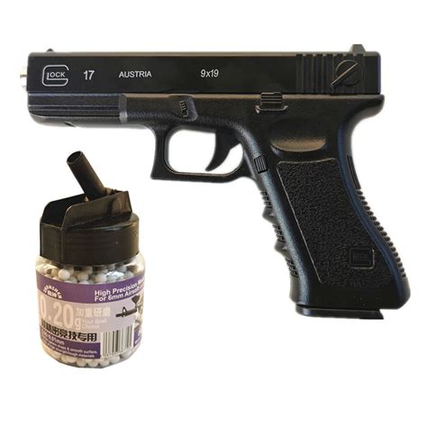 Air Soft BB Gun Glock 17 Gen 3 Replica Pistol Alloy Metal Toy Gun ...