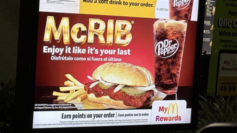 McDonald's McRib 2022: Sandwich returns for farewell tour, last bite