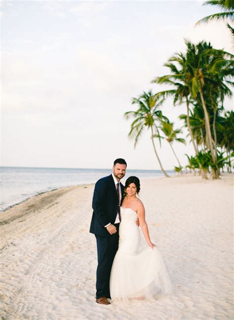 Burgundy Beach Wedding in the Caribbean - Inspired By This