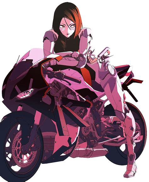 Anime Girl On A Motorcycle Poster | ubicaciondepersonas.cdmx.gob.mx