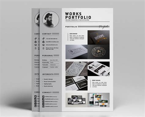 Resume & Portfolio Template - YA