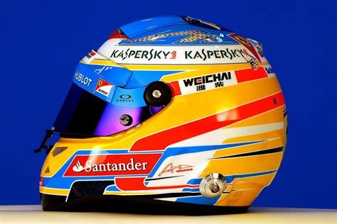 Fernando Alonso's New Helmet (2014) [2953x1969] : F1Porn