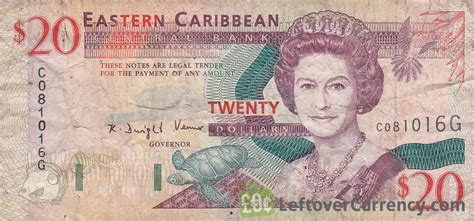 current Eastern Caribbean Dollar banknotes - Exchange yours now