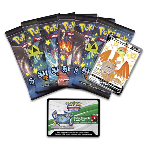 Pokemon TCG Shining Fates Tin Cramorant – GoGoKids Toy Shop – Buy ...