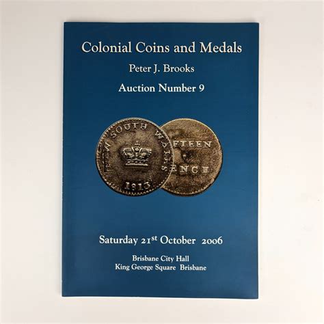 Colonial Coins and Medals: Auction Number 9, Saturday 21st October ...