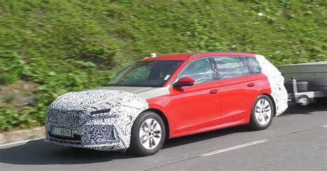 2023 Skoda Octavia Facelift Spied For The First Time