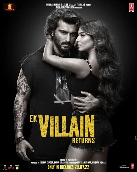 Arjun Kapoor-Tara Sutaria look hot and steamy in 'Ek Villain 2' poster ...