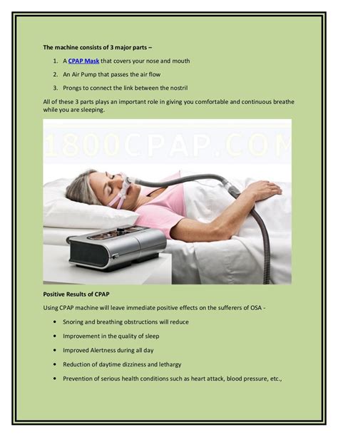 Significant Benefits of Using CPAP Machines Melbourne