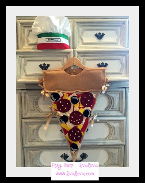 Pizza Costume, Chef Costume, Pizza Slice Costume, Chef Hat, Kids Chef ...