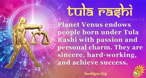 Tula Rashi: Passion To Do Good Things - SunSigns.Org