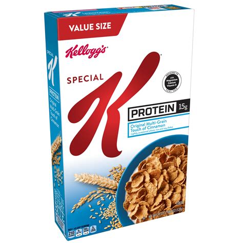 Kellogg's Special K Protein Breakfast Cereal Value Size 19 oz - Walmart.com