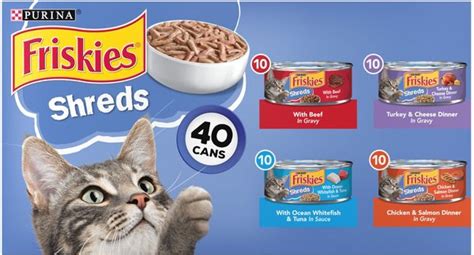 FRISKIES Shreds in Gravy Variety Pack Canned Cat Food, 5.5-oz can, case ...