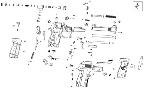 Beretta 92fs Parts Diagram