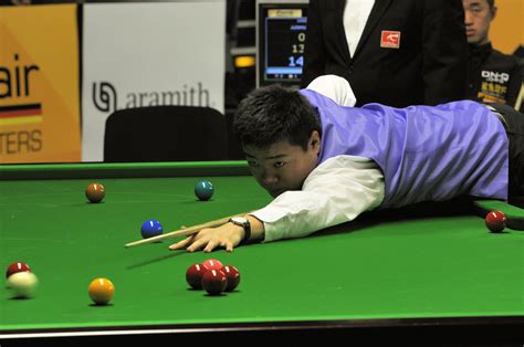 Ding Junhui at Snooker German Masters Ding Junhui, Billard Snooker ...