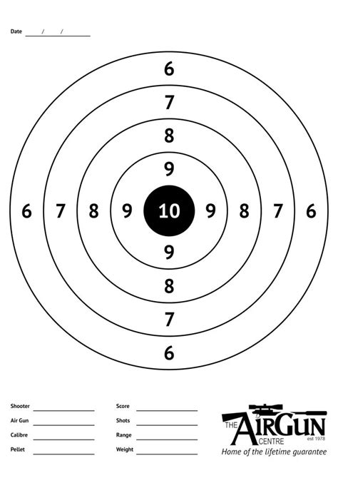 Targets Printable Free