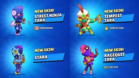 Todas las Skins de Tara en Brawl Stars