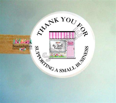 Small Business Stickers Support Small Business Labels Small Business ...