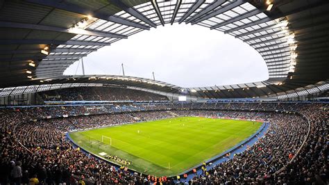 Manchester City Etihad Stadium Wallpaper : Wallpaper the sky, clouds ...