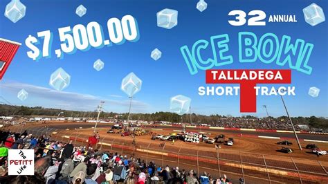 Talladega Short Track 2023 Ice Bowl Iron-Man Racing Series - YouTube