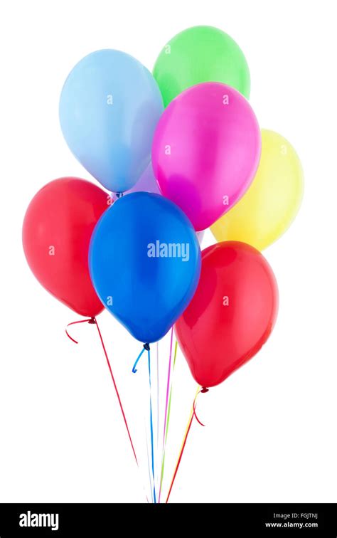 Helium Balloons floating Stock Photo - Alamy