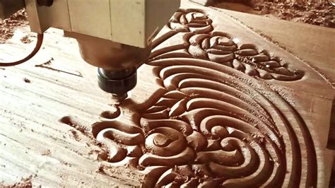 See How The CNC Machine Does The Carving Before Making The Full Design ...