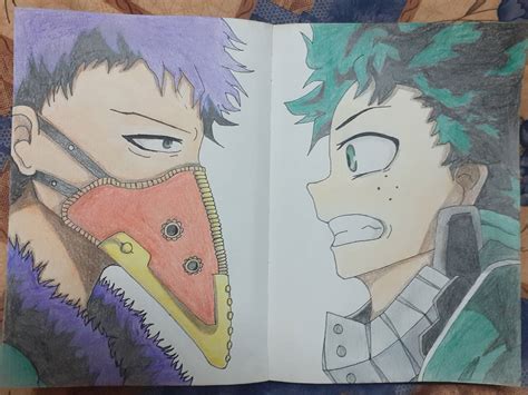 Overhaul vs Deku by MikotoGhoul on DeviantArt