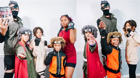 NARUTO FAMILY COSPLAY - YouTube