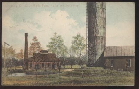 Postcard SHELBY,Ohio/OH WATER WORKS POWER HOUSE view 1907? | eBay ...