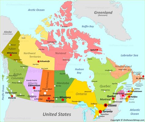 Canada Map | Detailed Maps of Canada