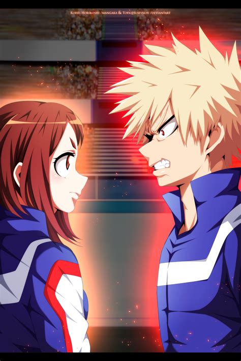 Uraraka vs. Bakugo - Boku no Hero Academia by TofiqHuseynov on DeviantArt