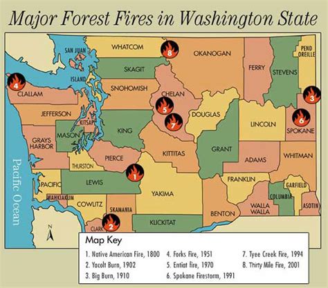 Washington Forest Fires: A Tour - HistoryLink.org