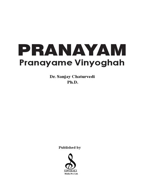 Pranayam | PDF | Breathing | Respiratory System