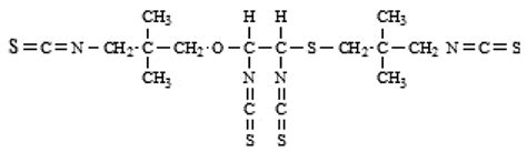 Possible structure of isolated compound (ITC-1), i.e. isothiocyanate ...