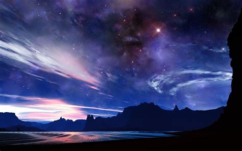 Starry Sky Backgrounds - Wallpaper Cave