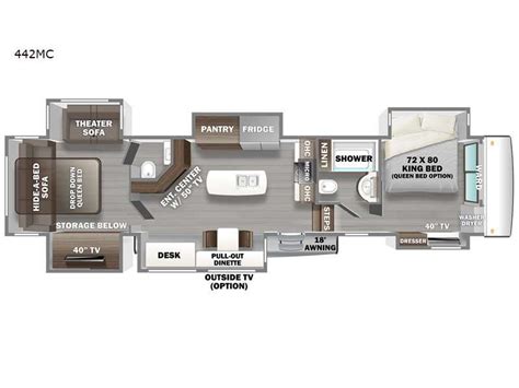 New 2023 Forest River RV RiverStone 442MC Fifth Wheel at Castle Country ...