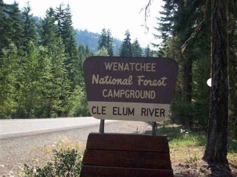 Cle Elum River Group Campground is situated just off its namesake river ...