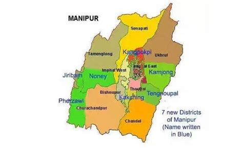 7 new districts formed in Manipur amid opposition by Nagas - India News