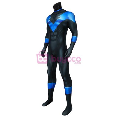 Nightwing 3D Printed Cosplay Suit Under the Red Hood Nightwing Blue Costume