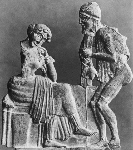 Penelope & Odysseus | Ancient greece, Roman statue, Greek myths