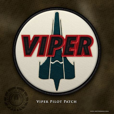 BSG Viper Pilot Patch by vectorgeek on DeviantArt