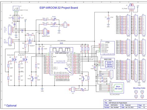 Review of an ESP32 project schematic - General Electronics - Arduino Forum