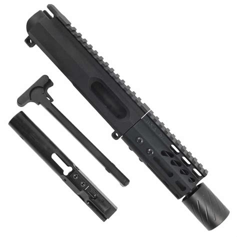 AR15 9MM Complete Upper Receiver with 4 inch M-LOK and MCBS