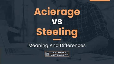 Acierage vs Steeling: Meaning And Differences