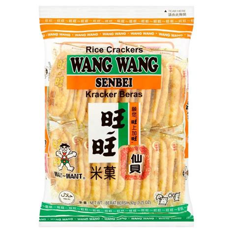 90g Wang Wang Senbei Rice Crackers HALAL (LOCAL READY STOCKS) | Shopee ...