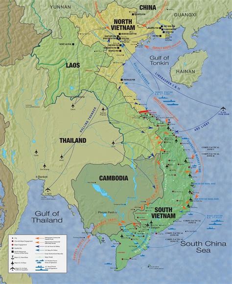 Map of Vietnam | Map of Vietnam | Vietnam War Commemoration